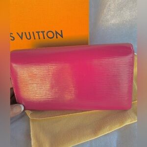 Louis Vuitton Pink Epi Wallet**see note